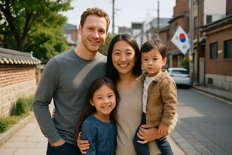 한국에 정착해 생활하는 외국인 가족, F-5 영주권