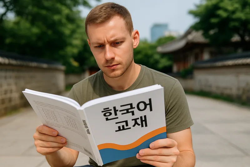 한국어 교재로 공부하는 외국인 배우자, F-6 결혼비자 기초 한국어 요건