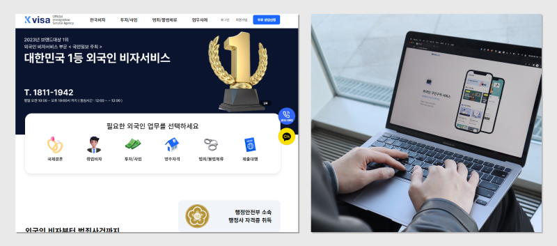 F3 동반비자, 미국인의 한국 비자 이야기